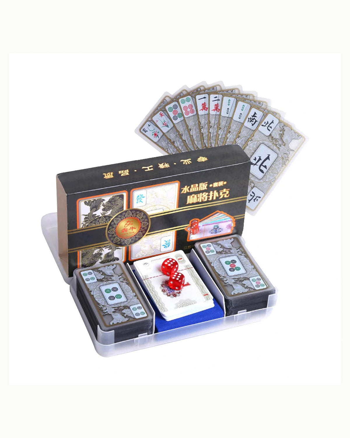 Waterproof Mahjong Set - Palm — Case