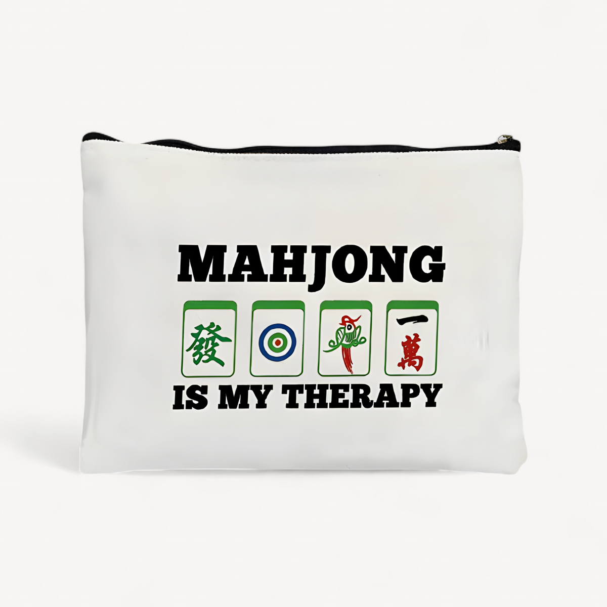 Mahjong cosmetic bag in canvas (3 of 12)