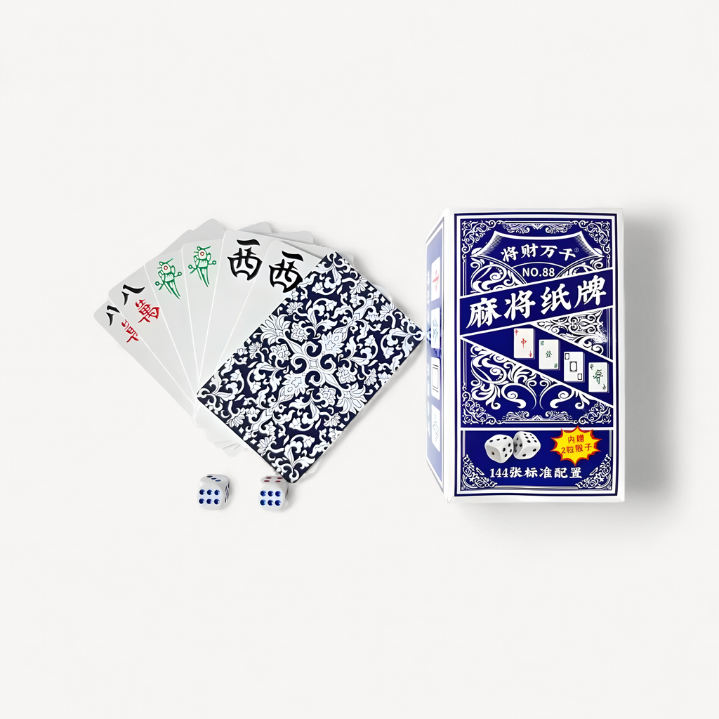Waterproof mahjong playing cards (1 of 8)