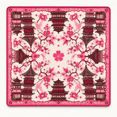 Chinoiserie Mahjong Mat - Temple