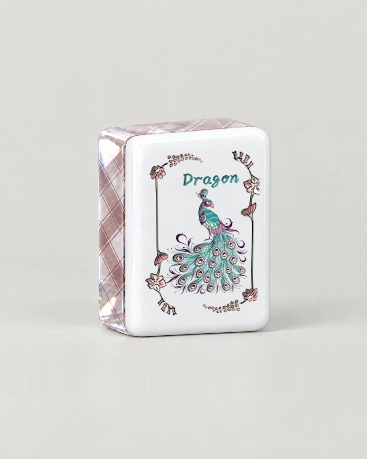 Verna - Floral Mahjong Tiles - Spring Garden Artwork - Single view