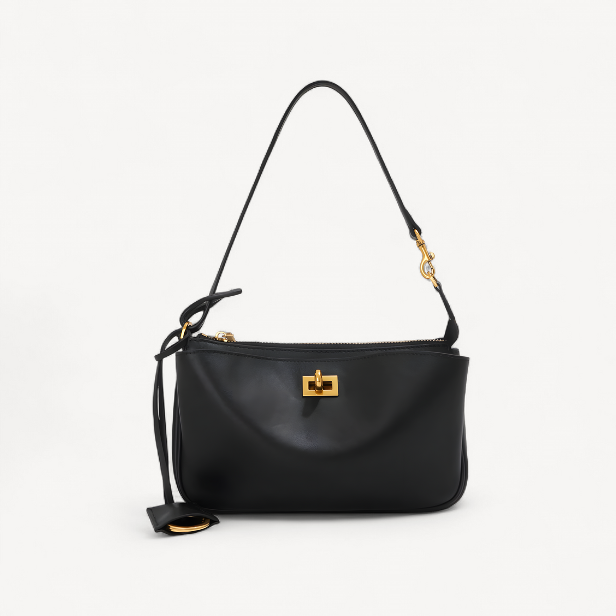Mahjong leather underarm bag in cowhide (1 of 14)