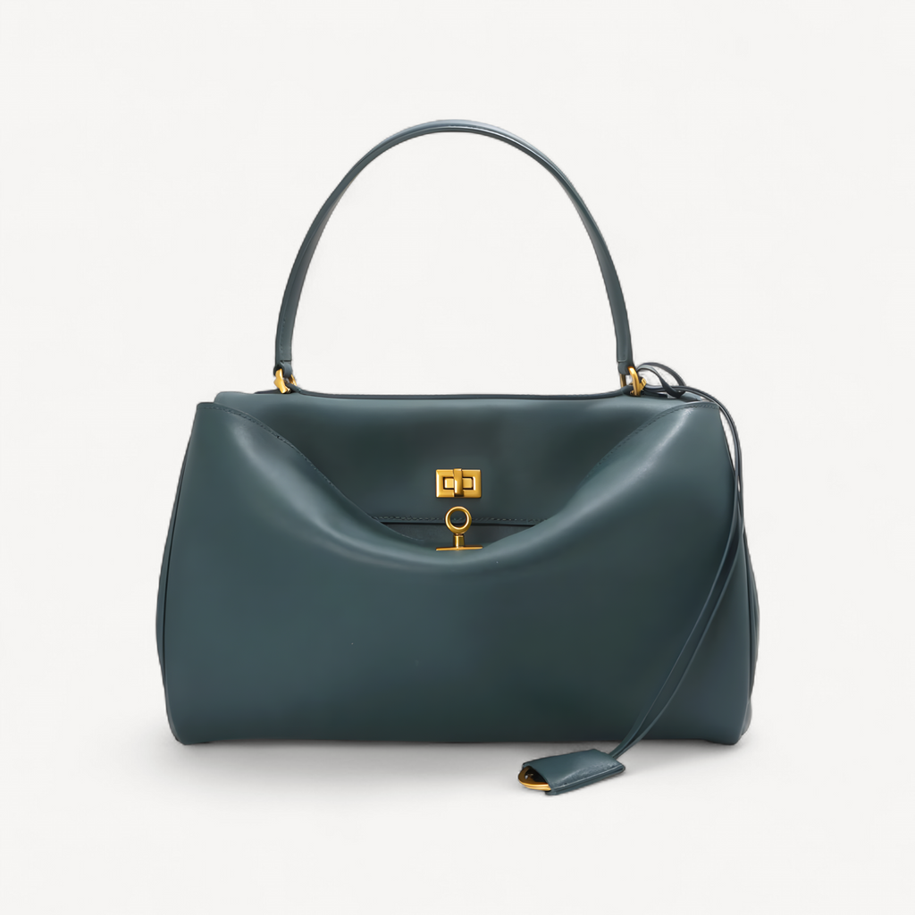 Mahjong leather handbag in cowhide (3 of 21)