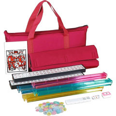 American Mahjong Set with Racks - Zinnia
